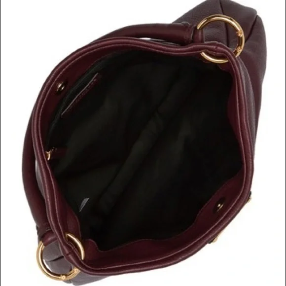 Marc Jacobs Burgundy Hobo Bag - Picture 4 of 5
